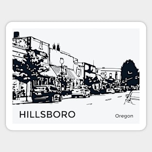 Hillsboro Oregon Sticker